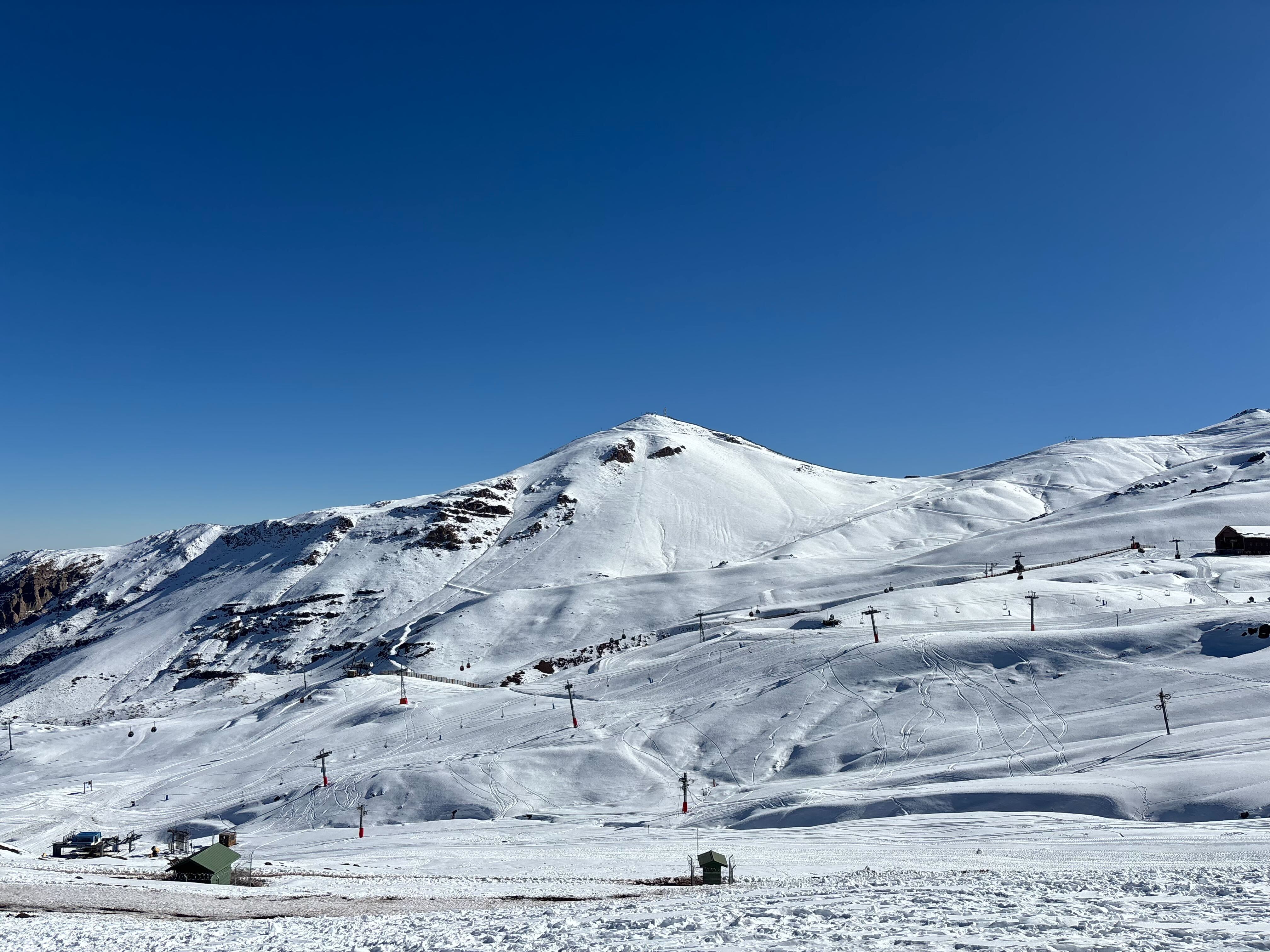 Neve em Farellones e Valle Nevado